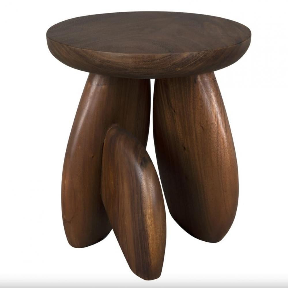 Noir Boko Side Table Clear Coat Semi Gloss
