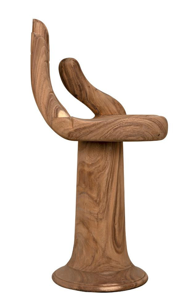 Noir Buddha Counter Stool - Thumbnail 3