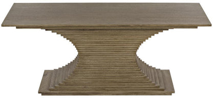 Noir Cambio Console Bleached Walnut