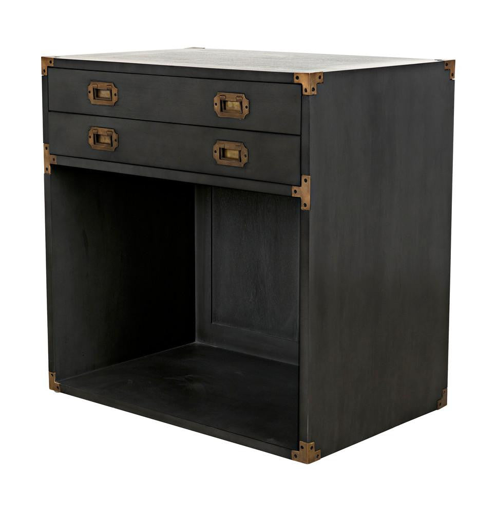 Noir Campaign Side Table
