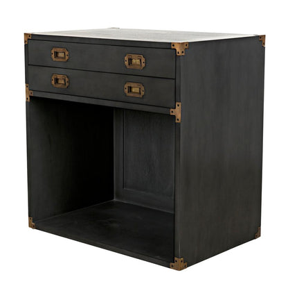 Noir Campaign Side Table