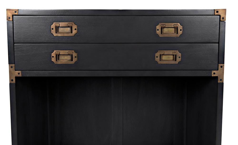 Noir Campaign Side Table