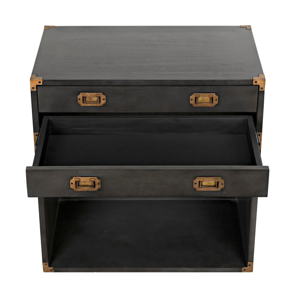 Noir Campaign Side Table