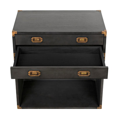 Noir Campaign Side Table