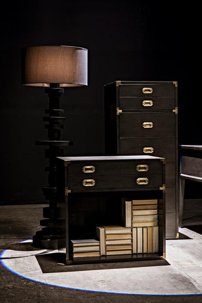 Noir Campaign Side Table