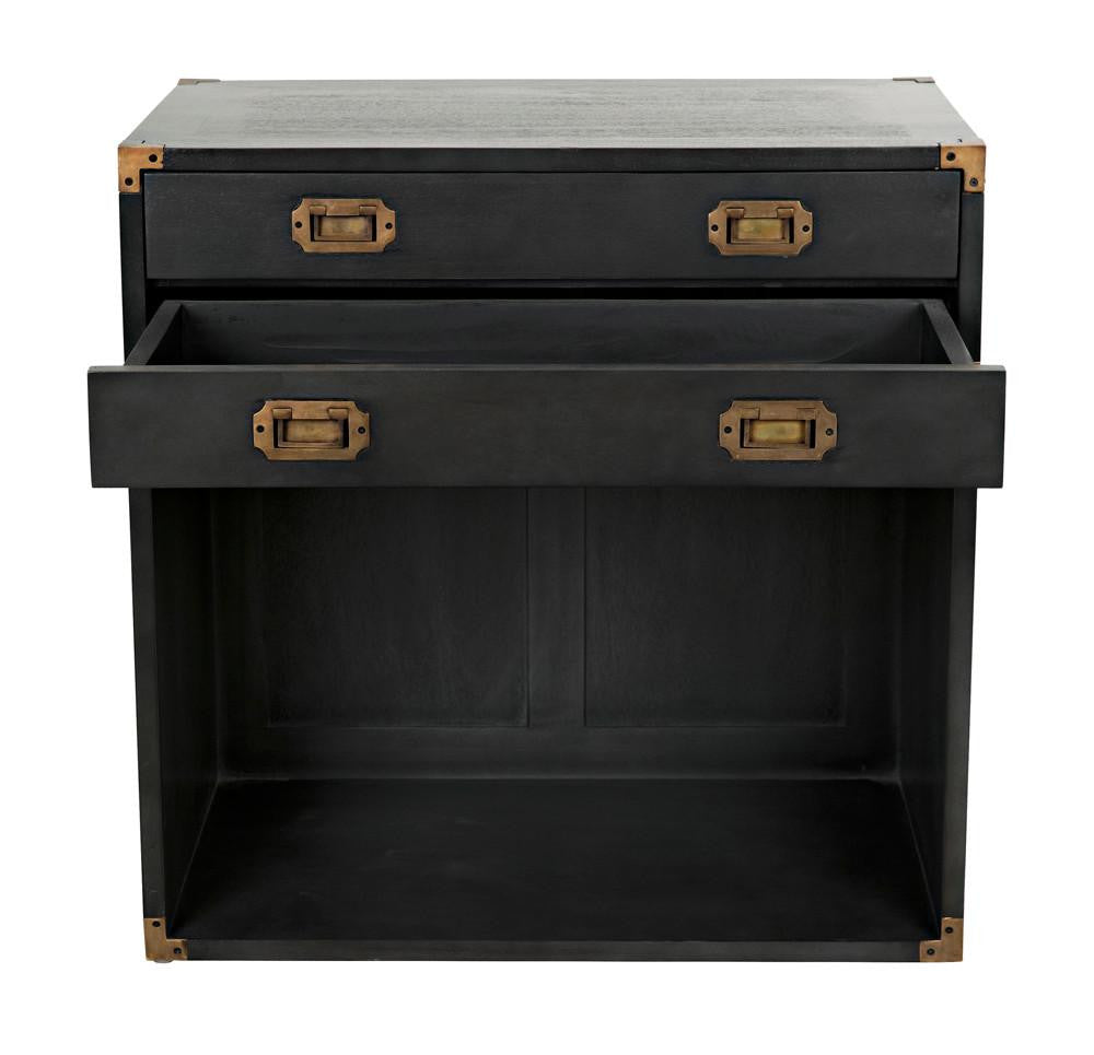 Noir Campaign Side Table