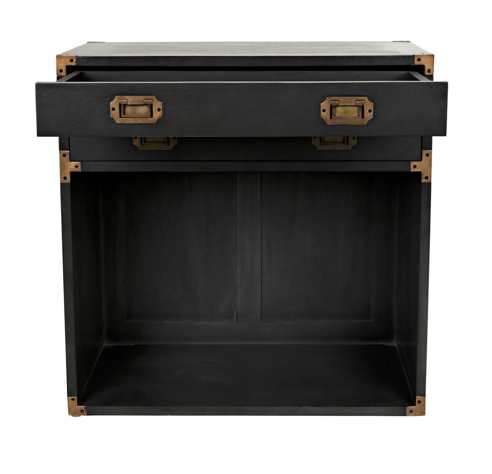 Noir Campaign Side Table