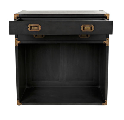 Noir Campaign Side Table
