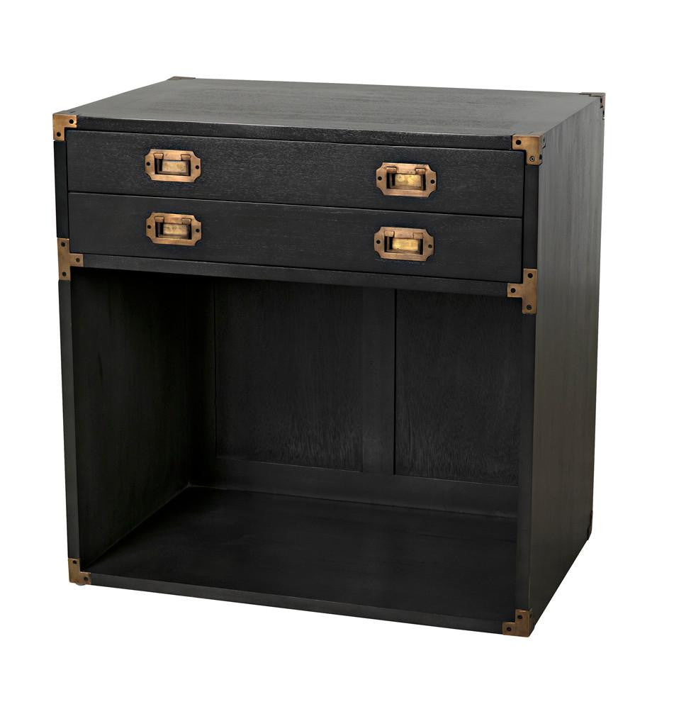 Noir Campaign Side Table