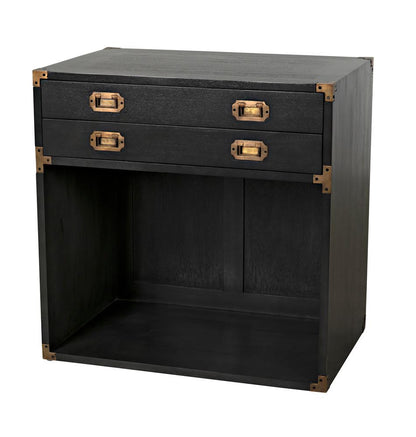 Noir Campaign Side Table