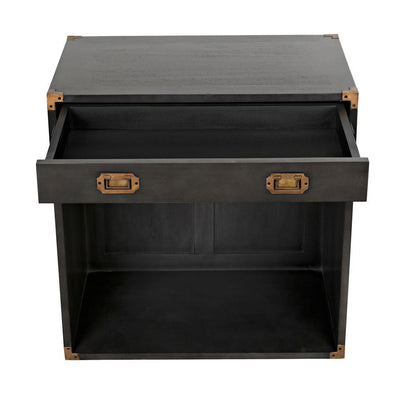 Noir Campaign Side Table