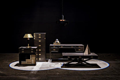 Noir Campaign Side Table