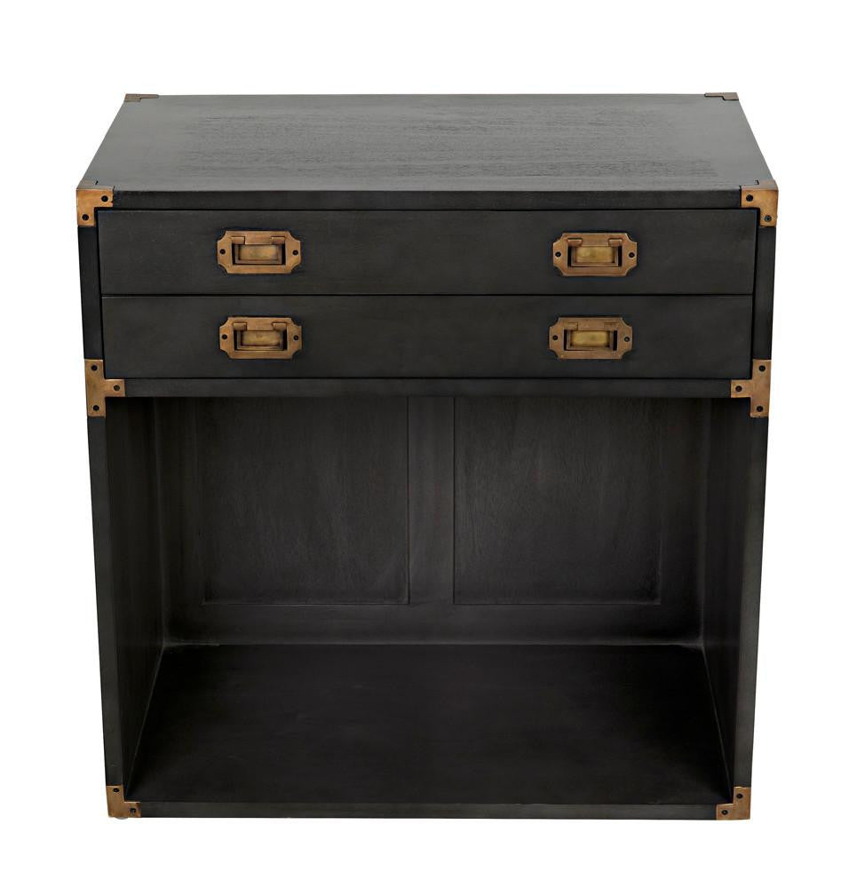 Noir Campaign Side Table