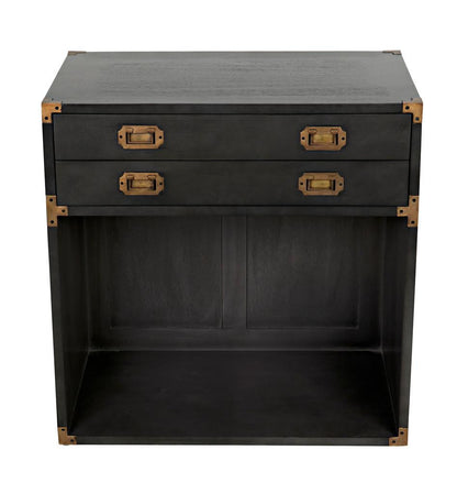 Noir Campaign Side Table