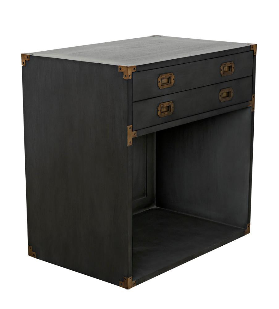 Noir Campaign Side Table