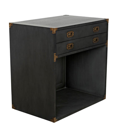Noir Campaign Side Table