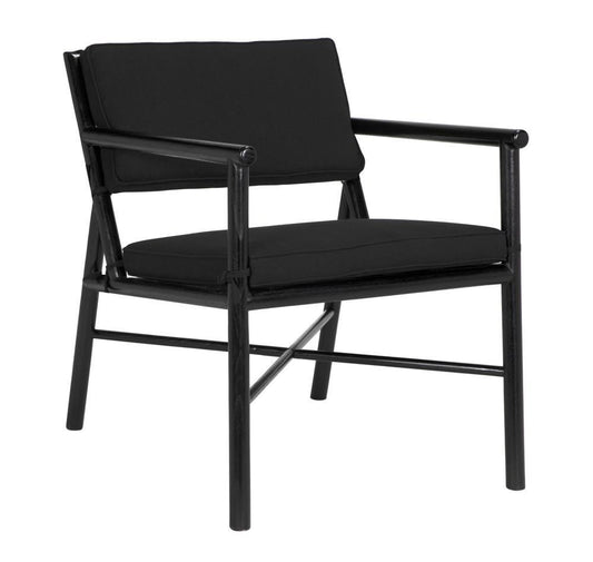 Noir Camworth Chair Charcoal Black