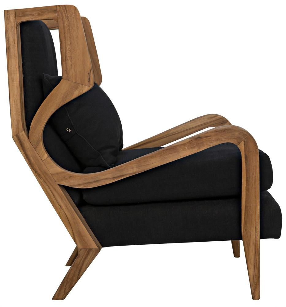 Noir Carol Lounge Chair