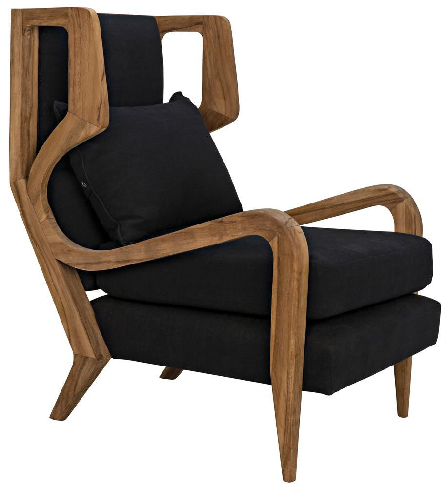 Noir Carol Lounge Chair