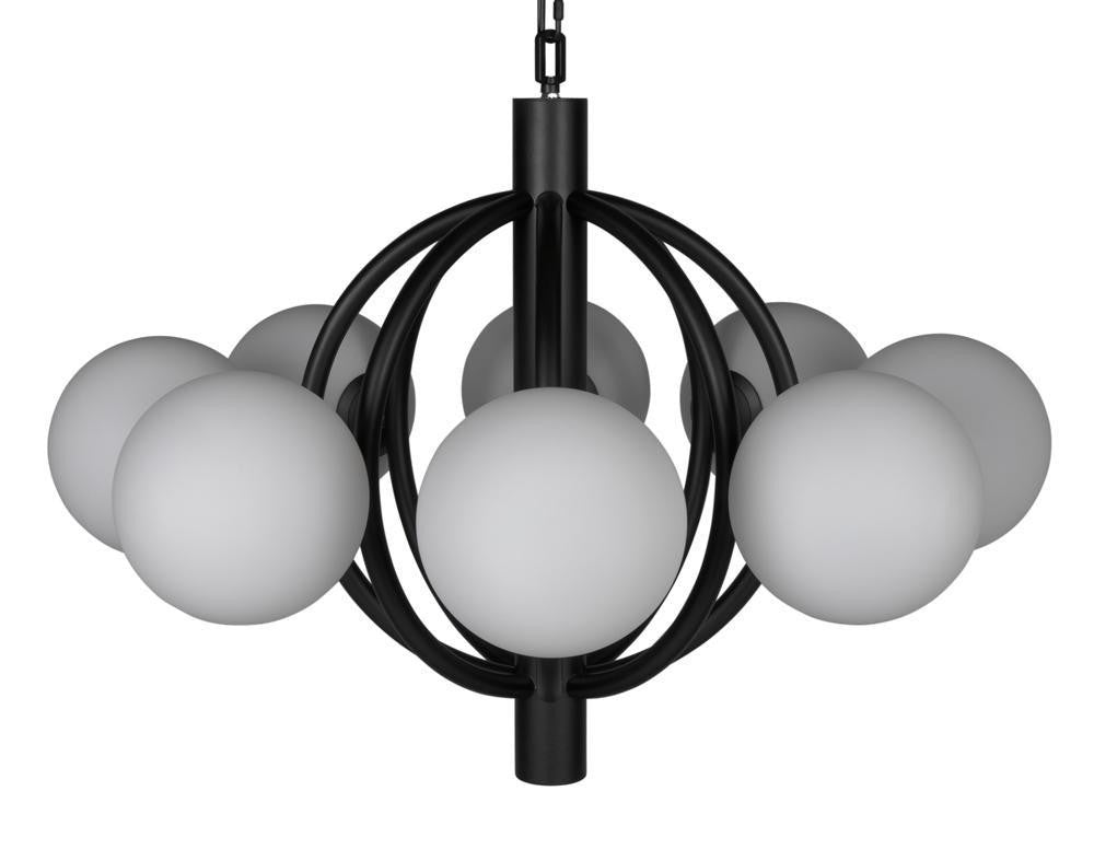 Noir Carousel Chandelier