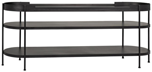 Noir Cassio Console Matte Black