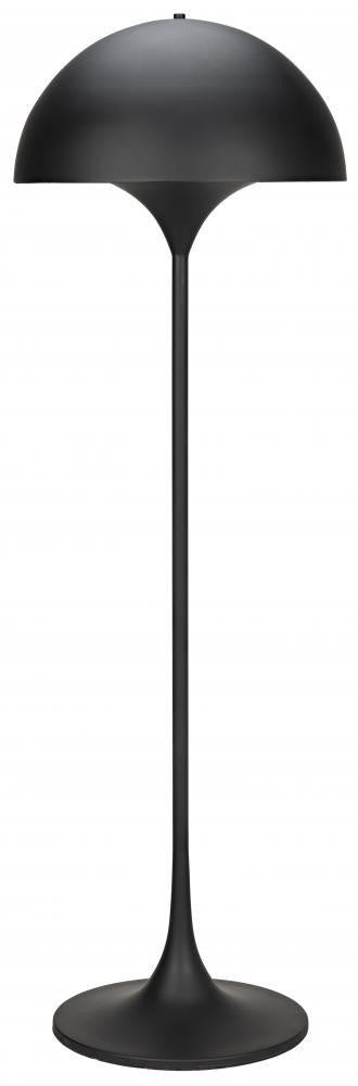 Noir Cataracta Floor Lamp Matte Black