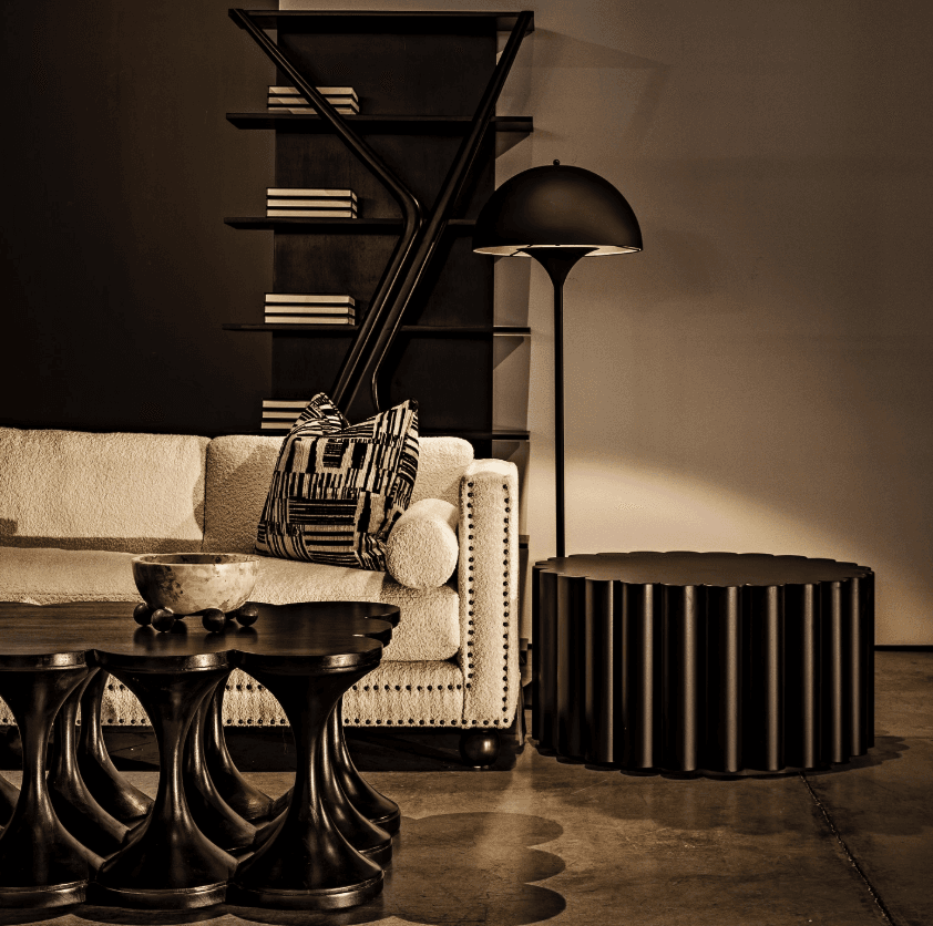 Noir Cataracta Floor Lamp