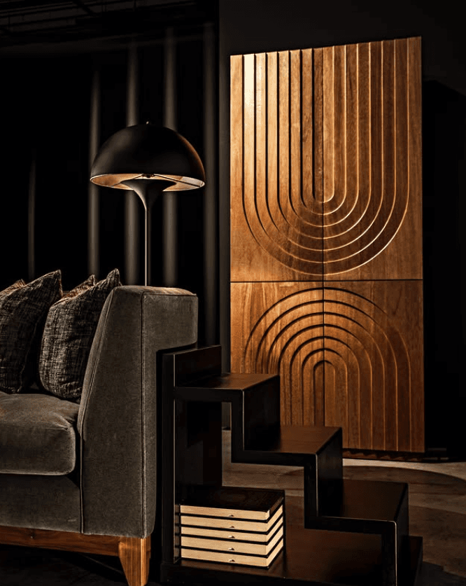 Noir Cataracta Floor Lamp