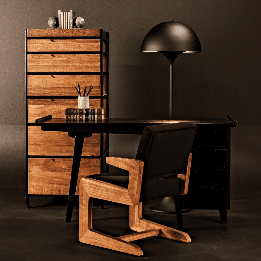 Noir Cataracta Floor Lamp