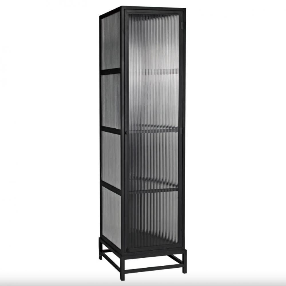 Noir Chandler Tall Cabinet Matte Black