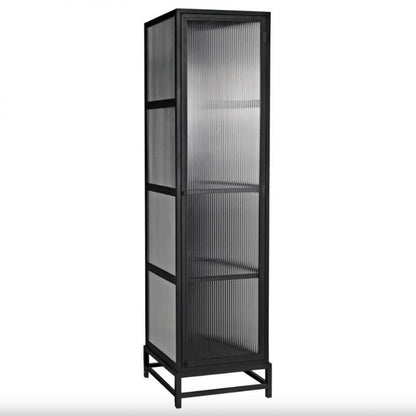 Noir Chandler Tall Cabinet Matte Black