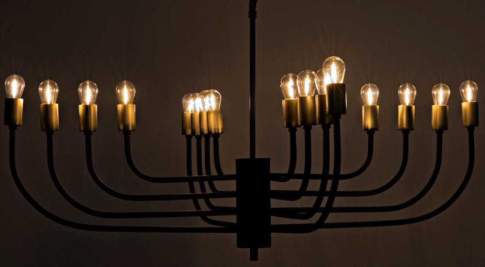 Noir Claude Chandelier
