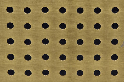 Noir Clay Mirror Antique Brass