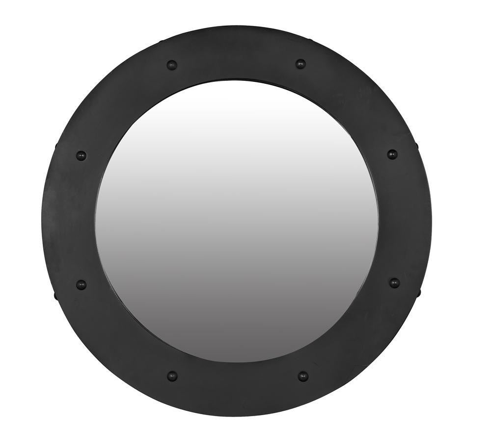 Noir Clay Mirror Matte Black GMIR139MTB-L