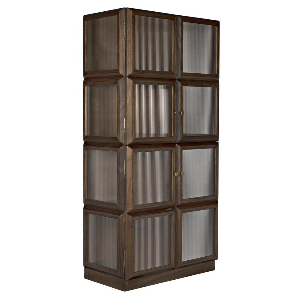 Noir Collins Hutch Dark Walnut