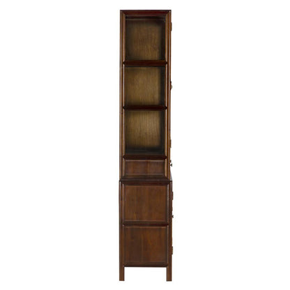 Noir Colonial Hutch Hand Rubbed Brown
