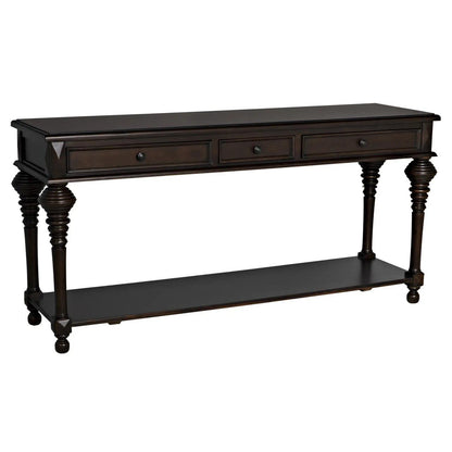 Noir Colonial Large Sofa Table