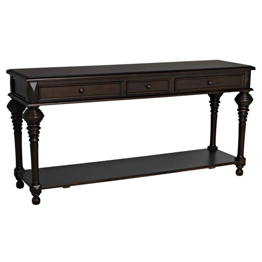 Noir Colonial Large Sofa Table