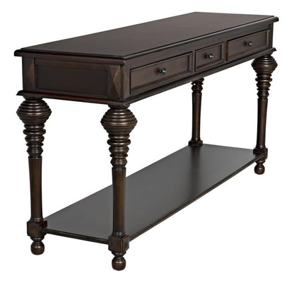 Noir Colonial Large Sofa Table