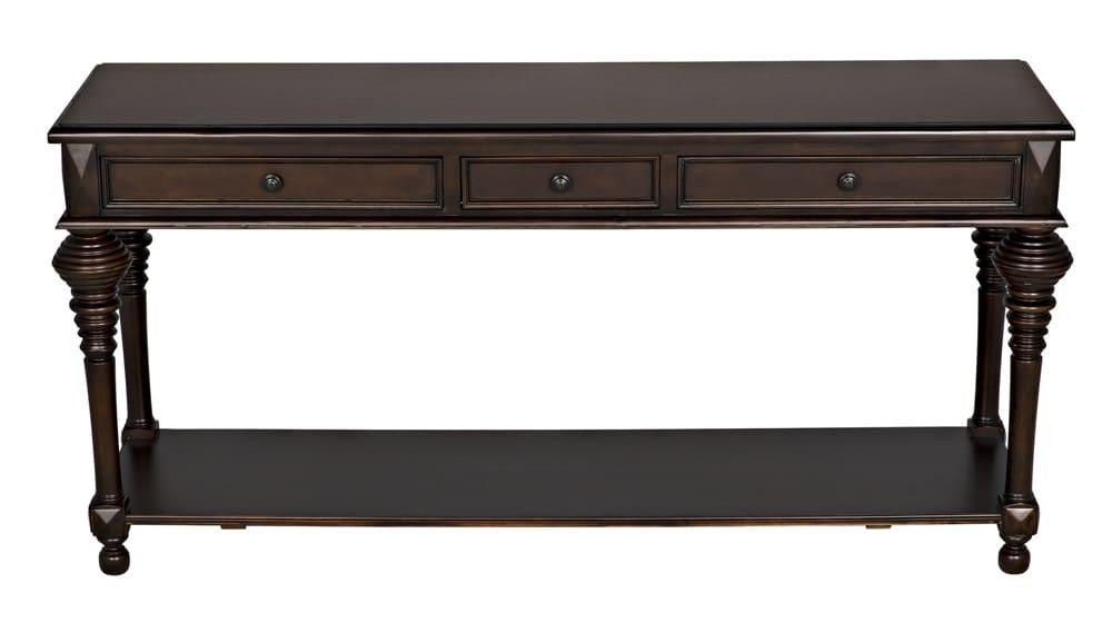 Noir Colonial Large Sofa Table