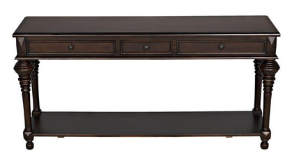 Noir Colonial Large Sofa Table