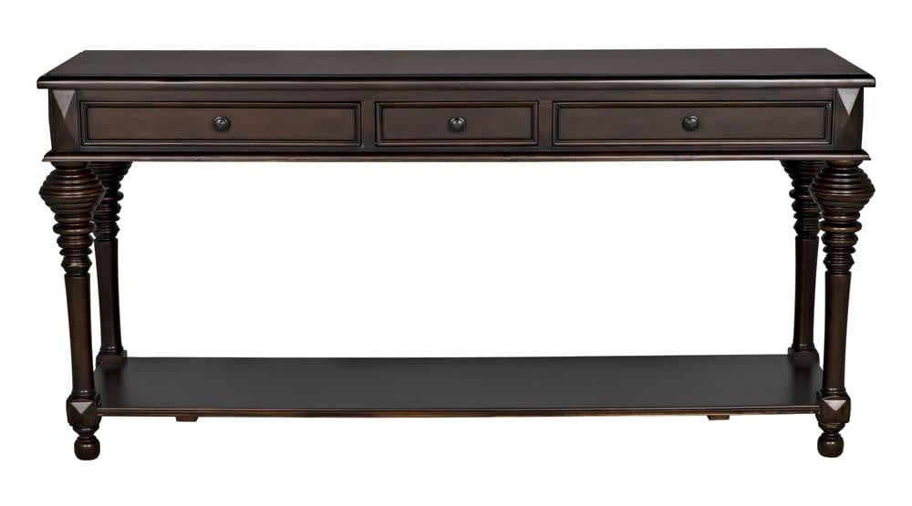 Noir Colonial Large Sofa Table