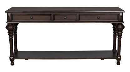Noir Colonial Large Sofa Table