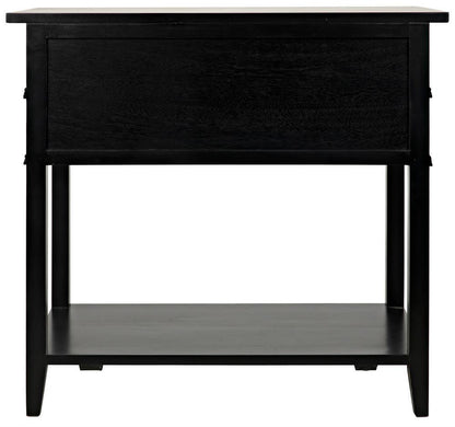 Noir Colonial Side Table
