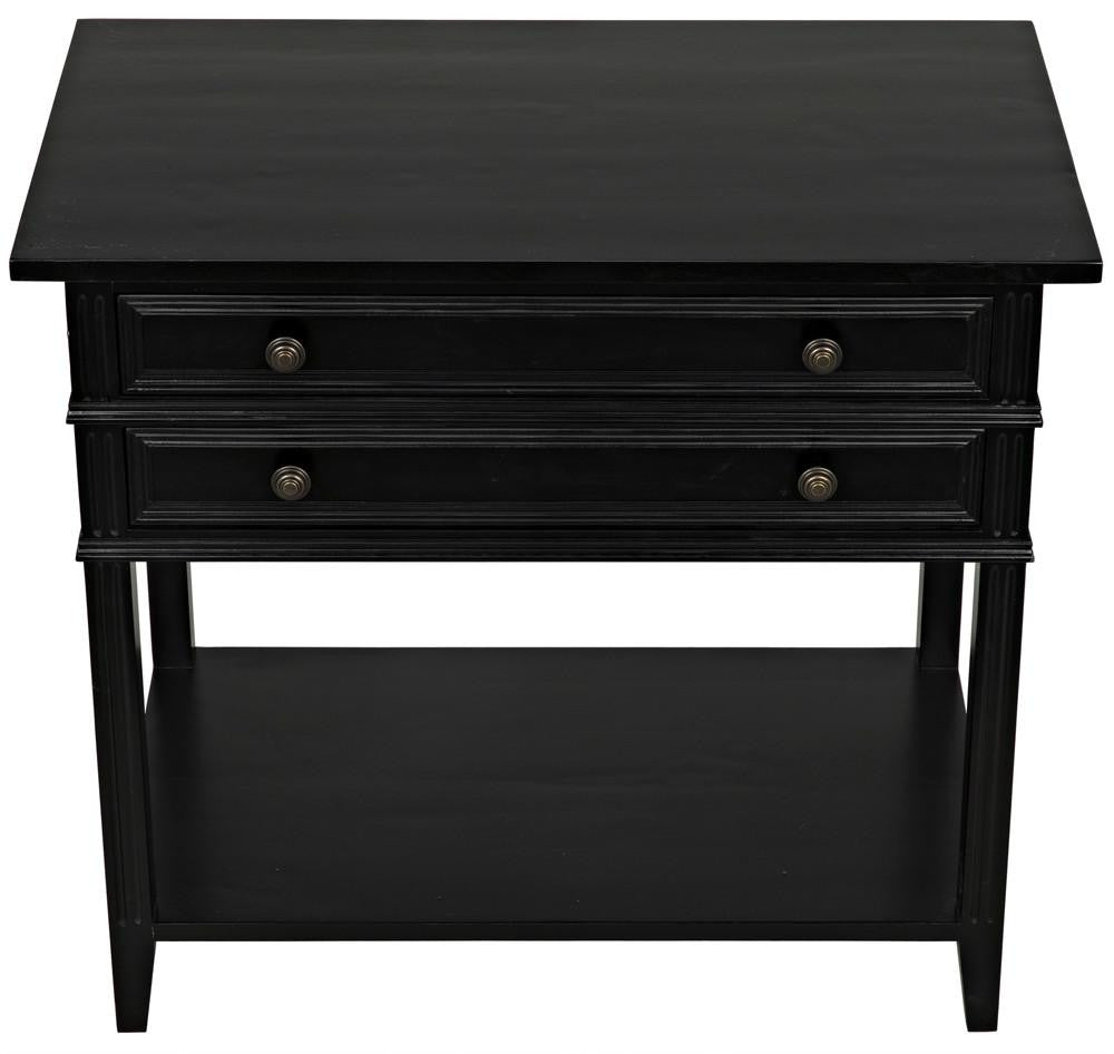 Noir Colonial Side Table