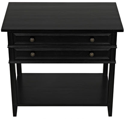 Noir Colonial Side Table