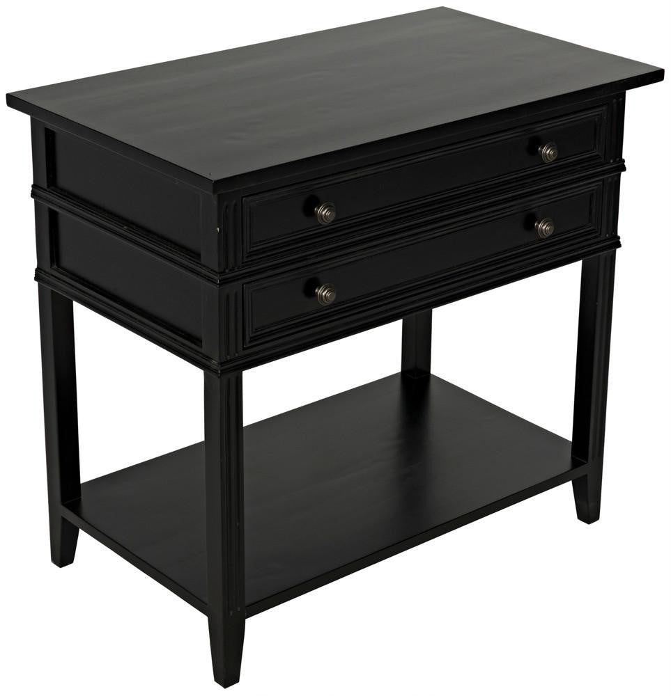 Noir Colonial Side Table