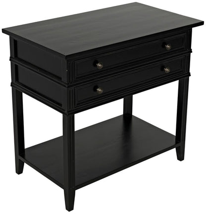 Noir Colonial Side Table