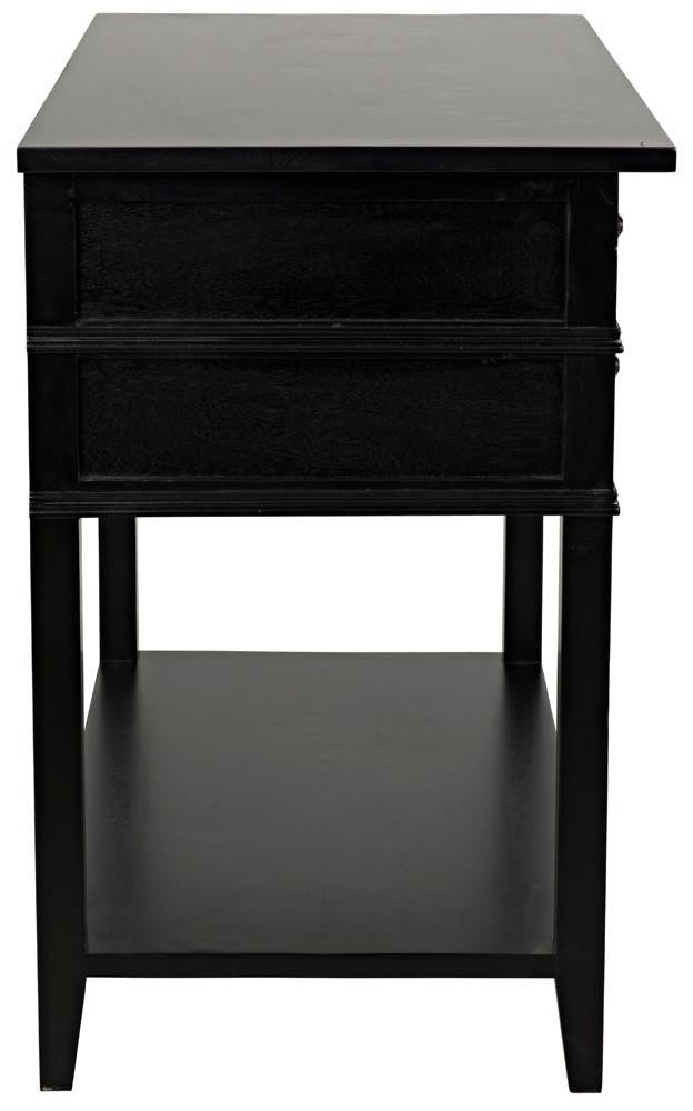 Noir Colonial Side Table