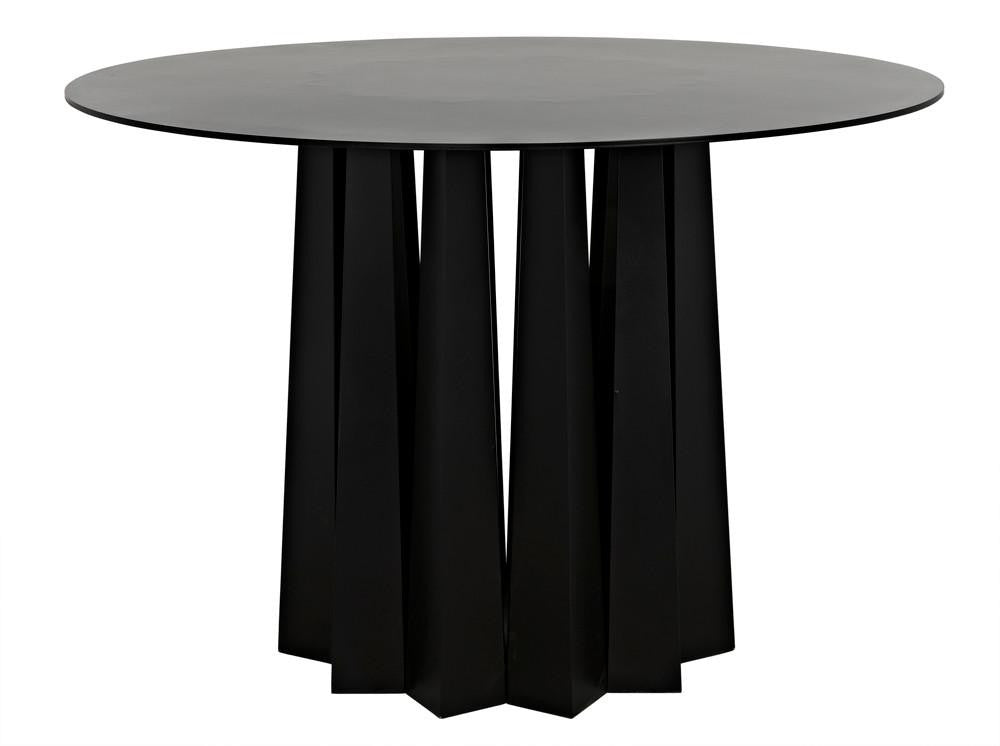 Noir Column Dining Table